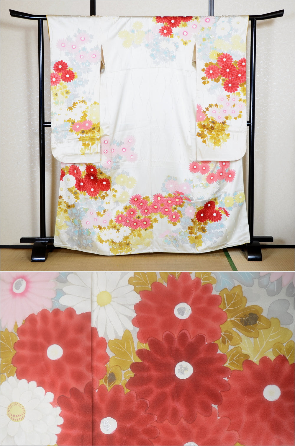 Long-sleeved kimono / Furisode / FK#2-050