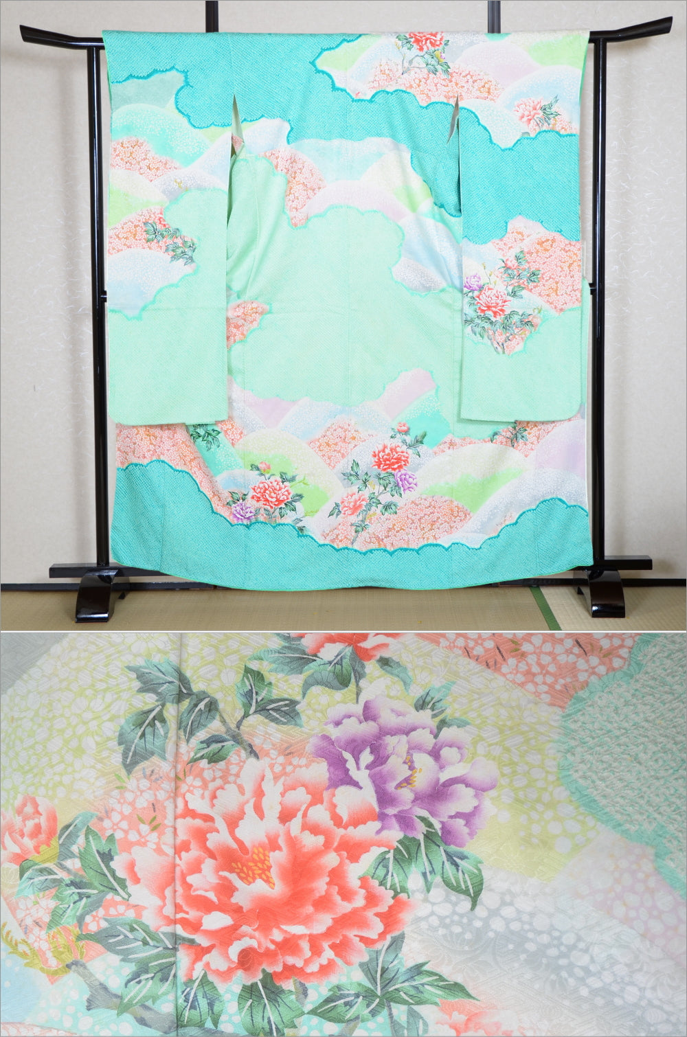 Long-sleeved kimono / Furisode / FK#2-035