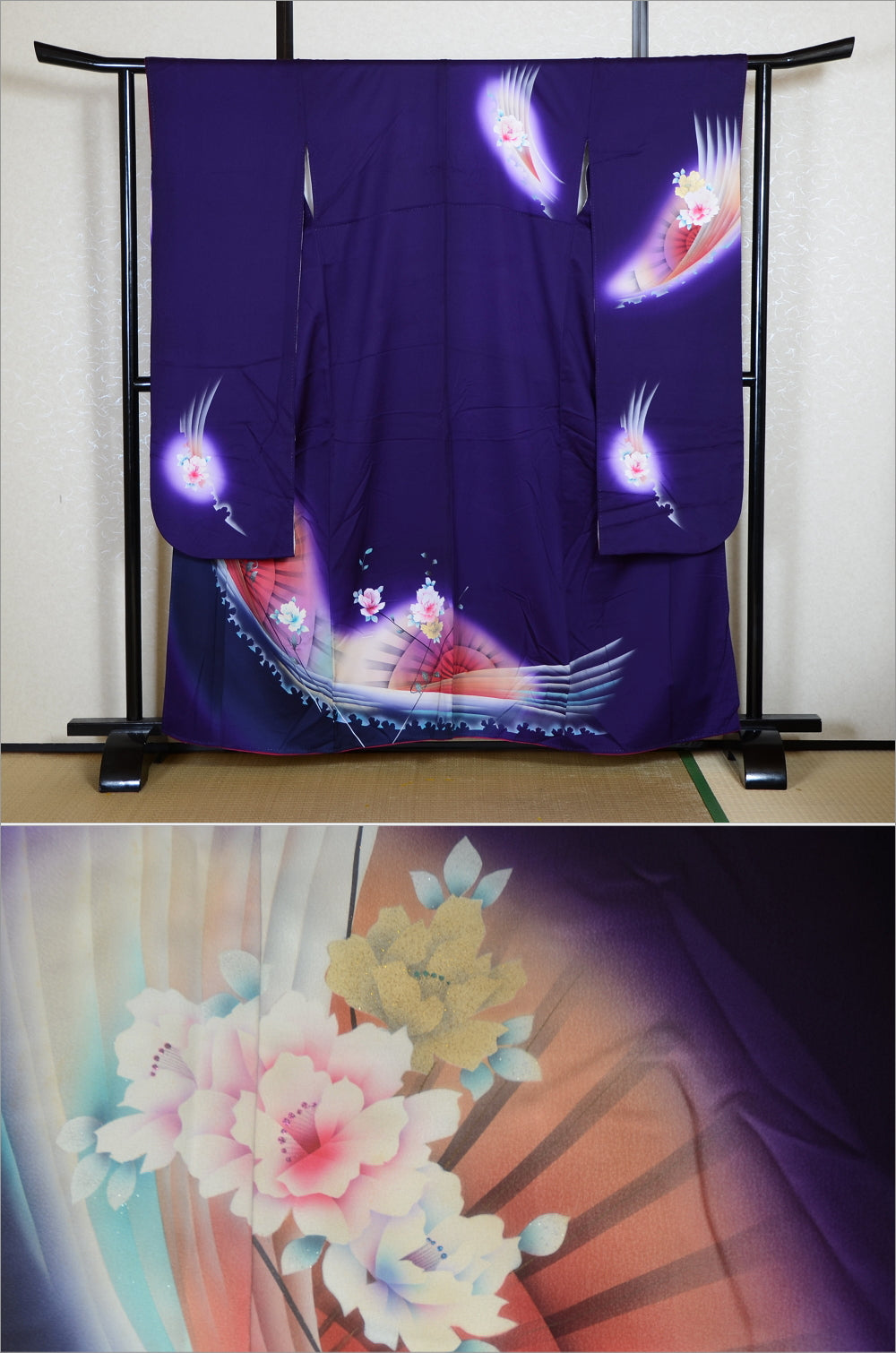 Long-sleeved kimono / Furisode / FK#1-997