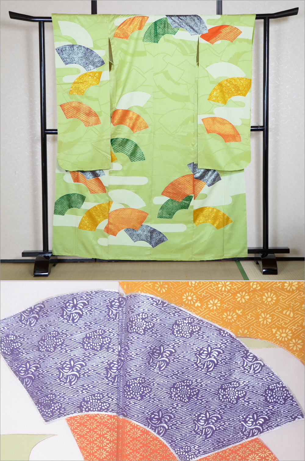 Long-sleeved kimono / Furisode / FK#2-098