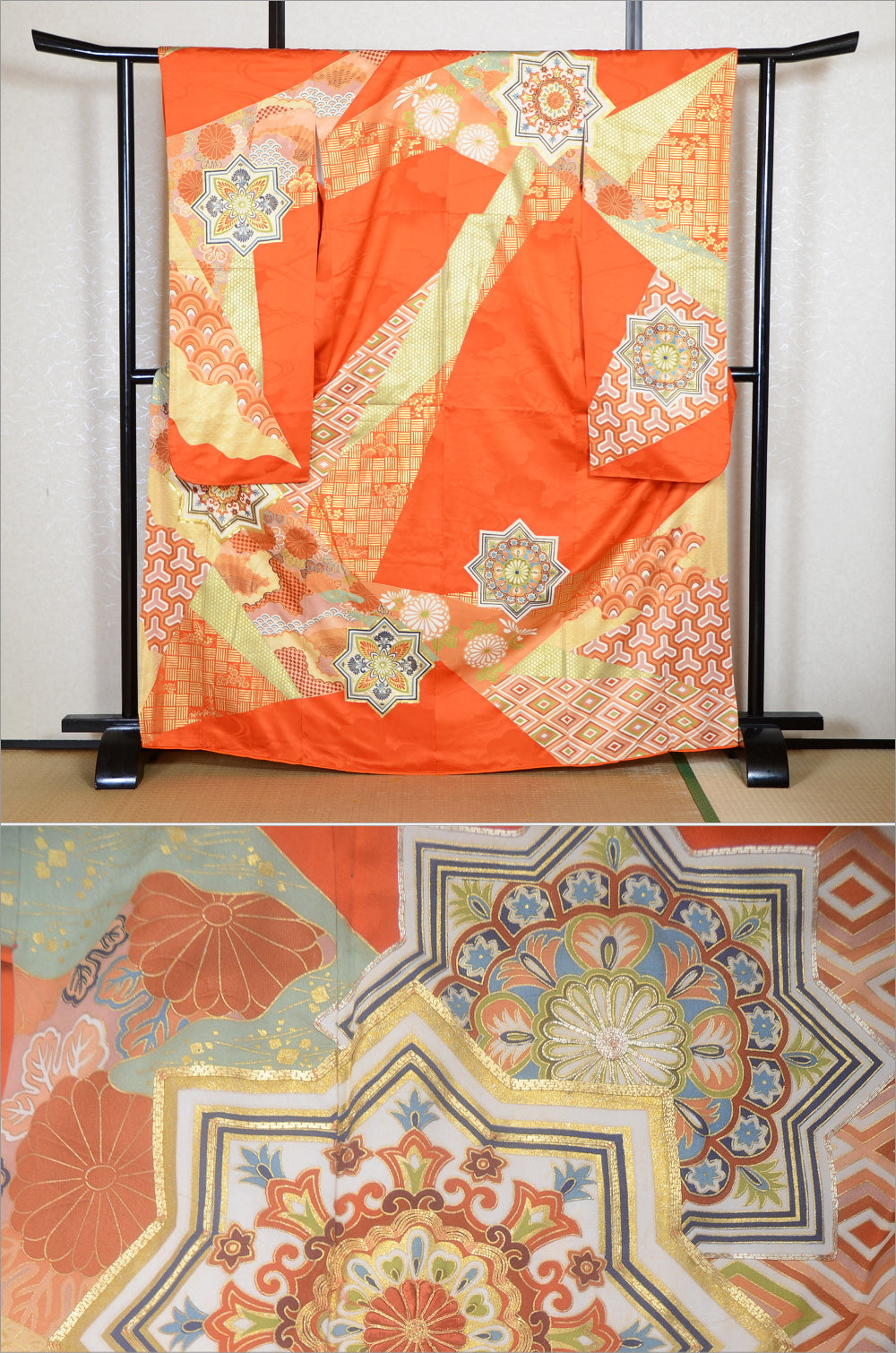 Long-sleeved kimono / Furisode / FK#2-132