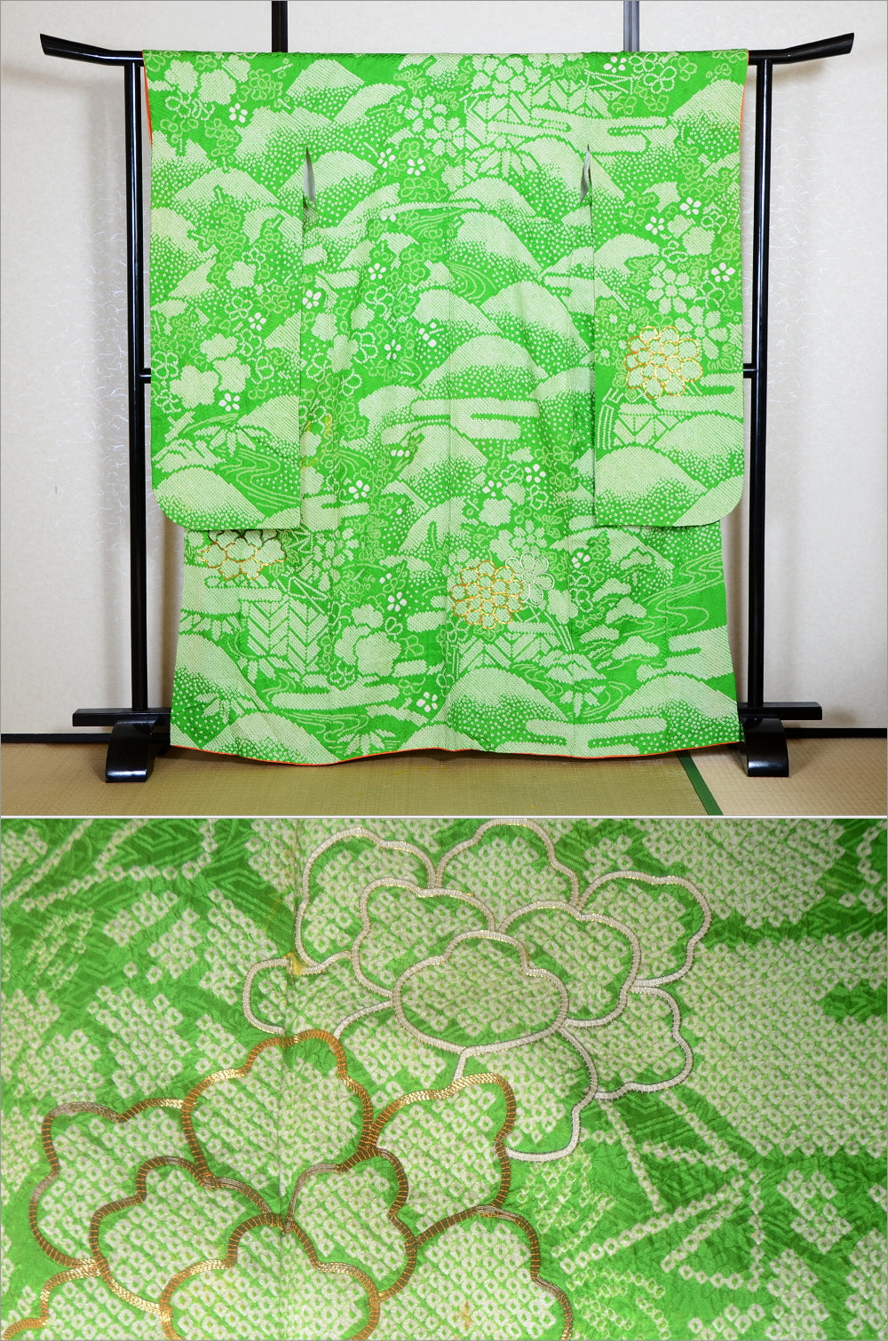 Long-sleeved kimono / Furisode / FK#1-993