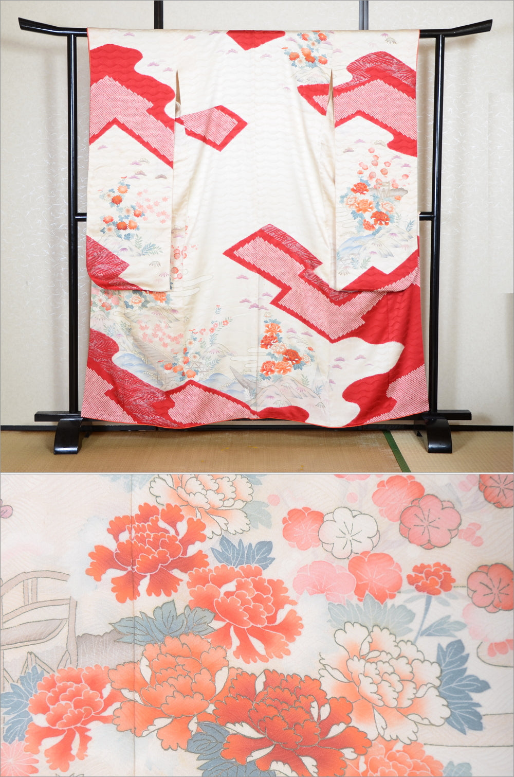 Long-sleeved kimono / Furisode / FK#2-167