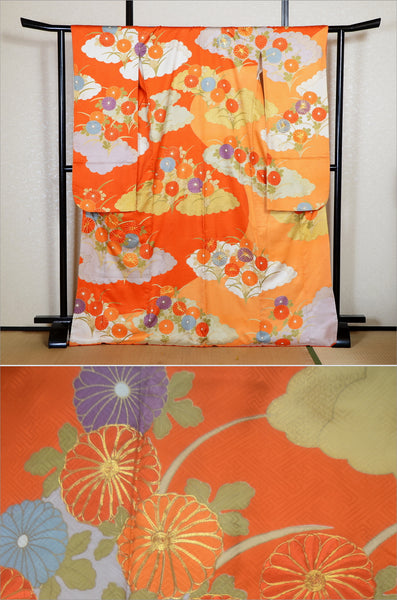 Long-sleeved kimono / Furisode / FK#2-363