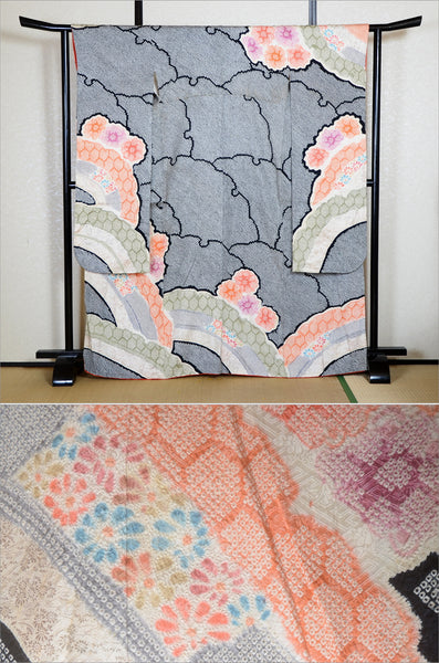 Long-sleeved kimono / Furisode / FK#1-1-983