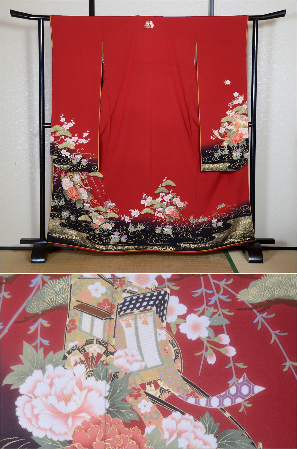 Long-sleeved kimono / Furisode / FK#2-193