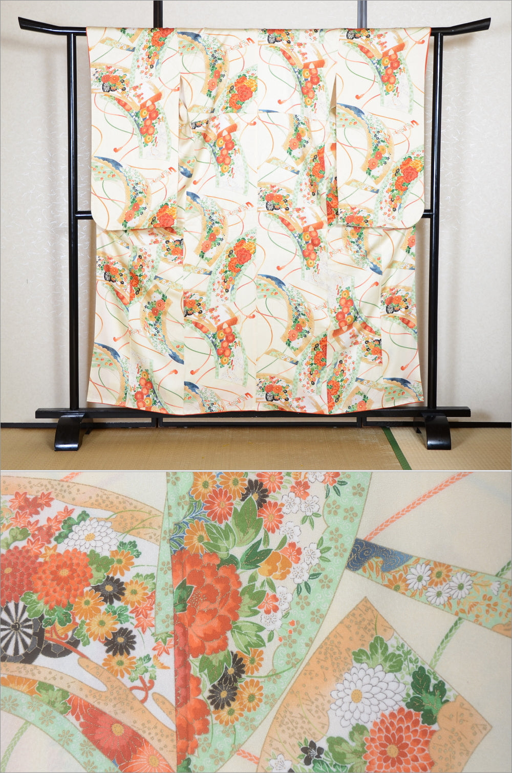 Long-sleeved kimono / Furisode / FK#2-133