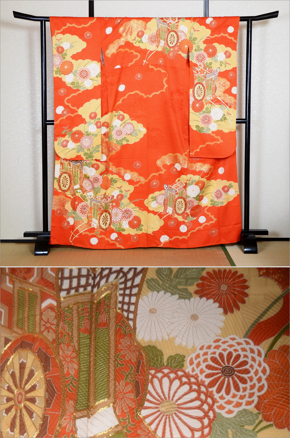 Long-sleeved kimono / Furisode / FK#1-987