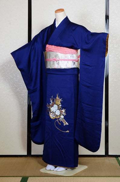 Long-sleeved kimono 6 items set / Furisode / FK#2-303