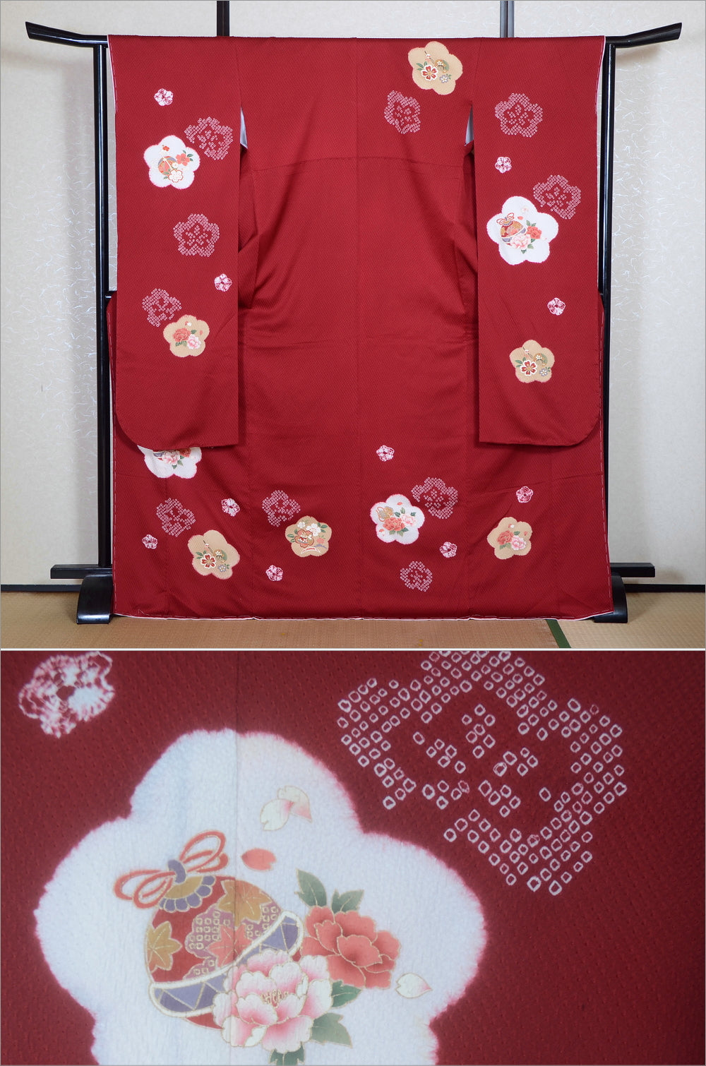 Long-sleeved kimono / Furisode / FK#2-239
