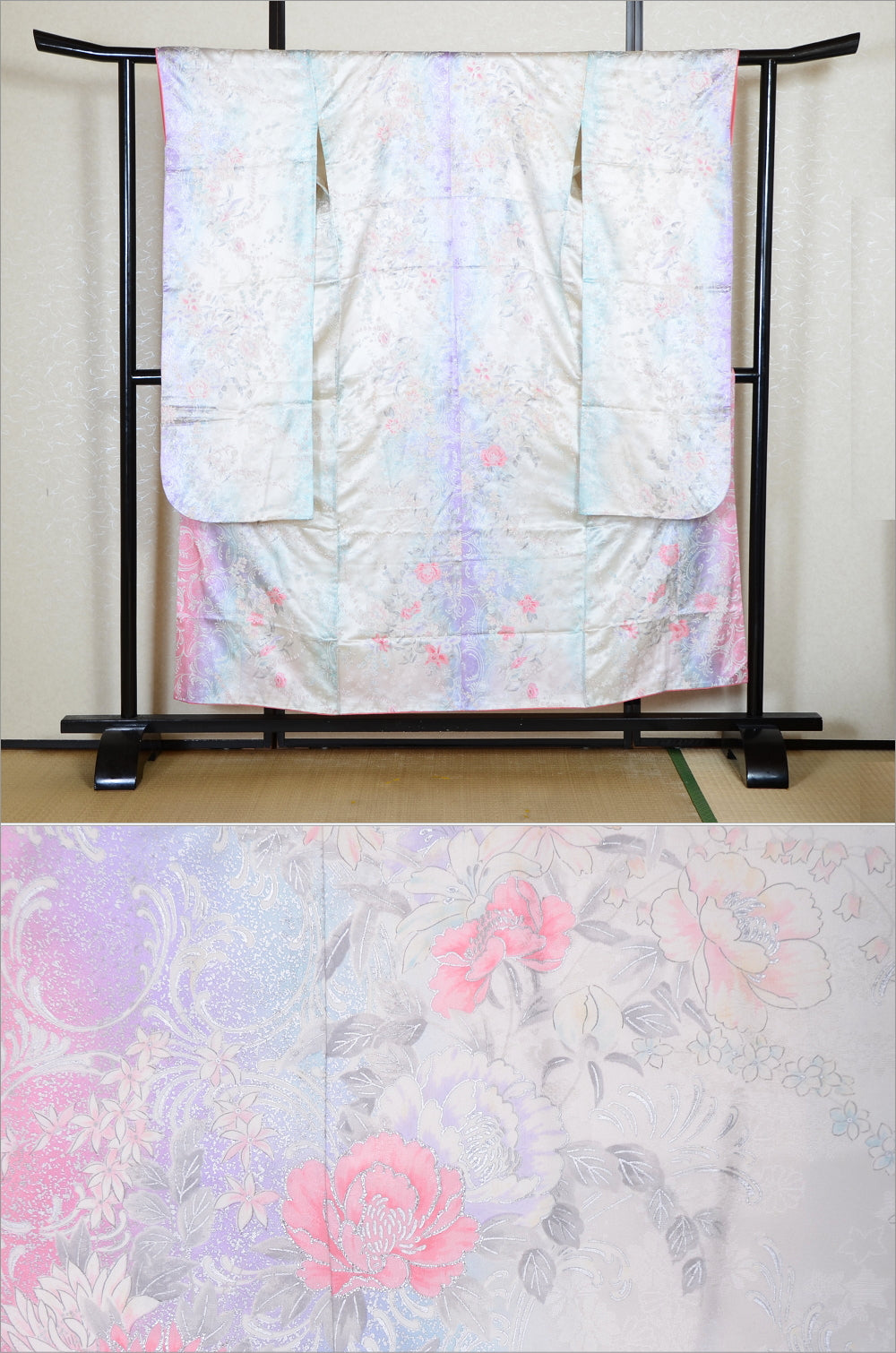 Long-sleeved kimono / Furisode / FK#2-166
