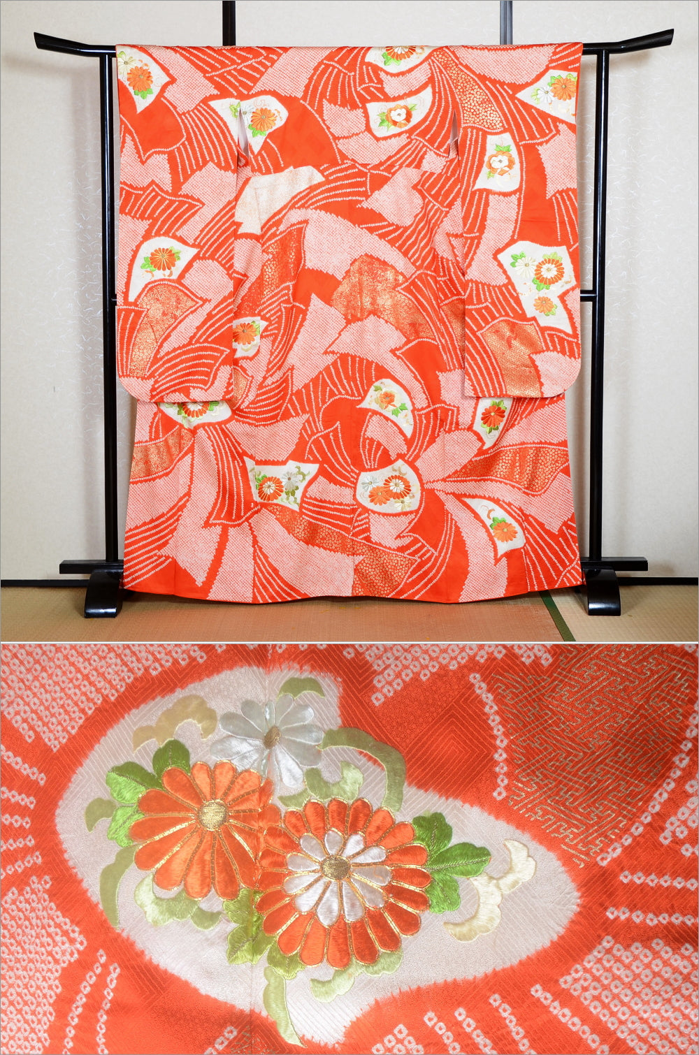 Long-sleeved kimono / Furisode / FK#1-996