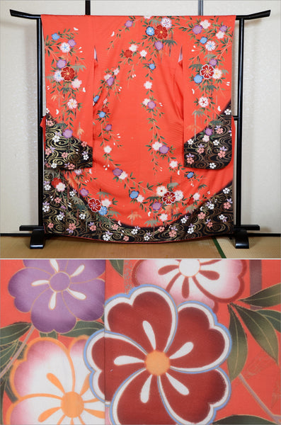 Long-sleeved kimono / Furisode / FK#2-264