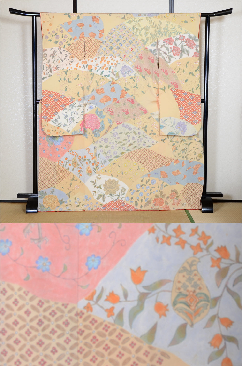 Long-sleeved kimono / Furisode / FK#2-136