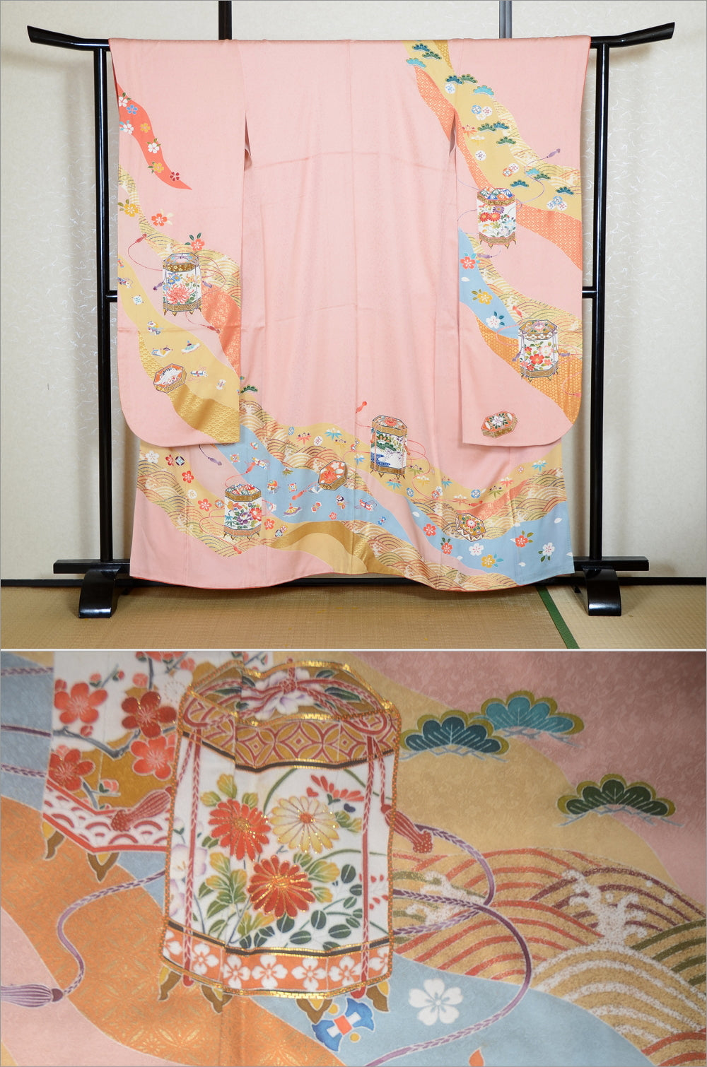 Long-sleeved kimono / Furisode / FK#1-998