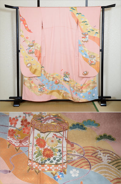 Long-sleeved kimono / Furisode / FK#1-998