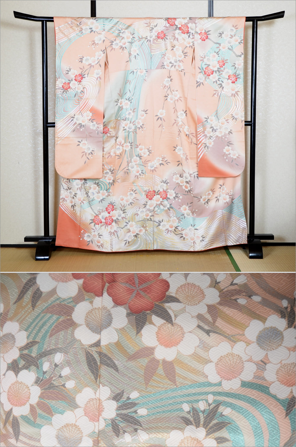 Long-sleeved kimono / Furisode / FK#1-984