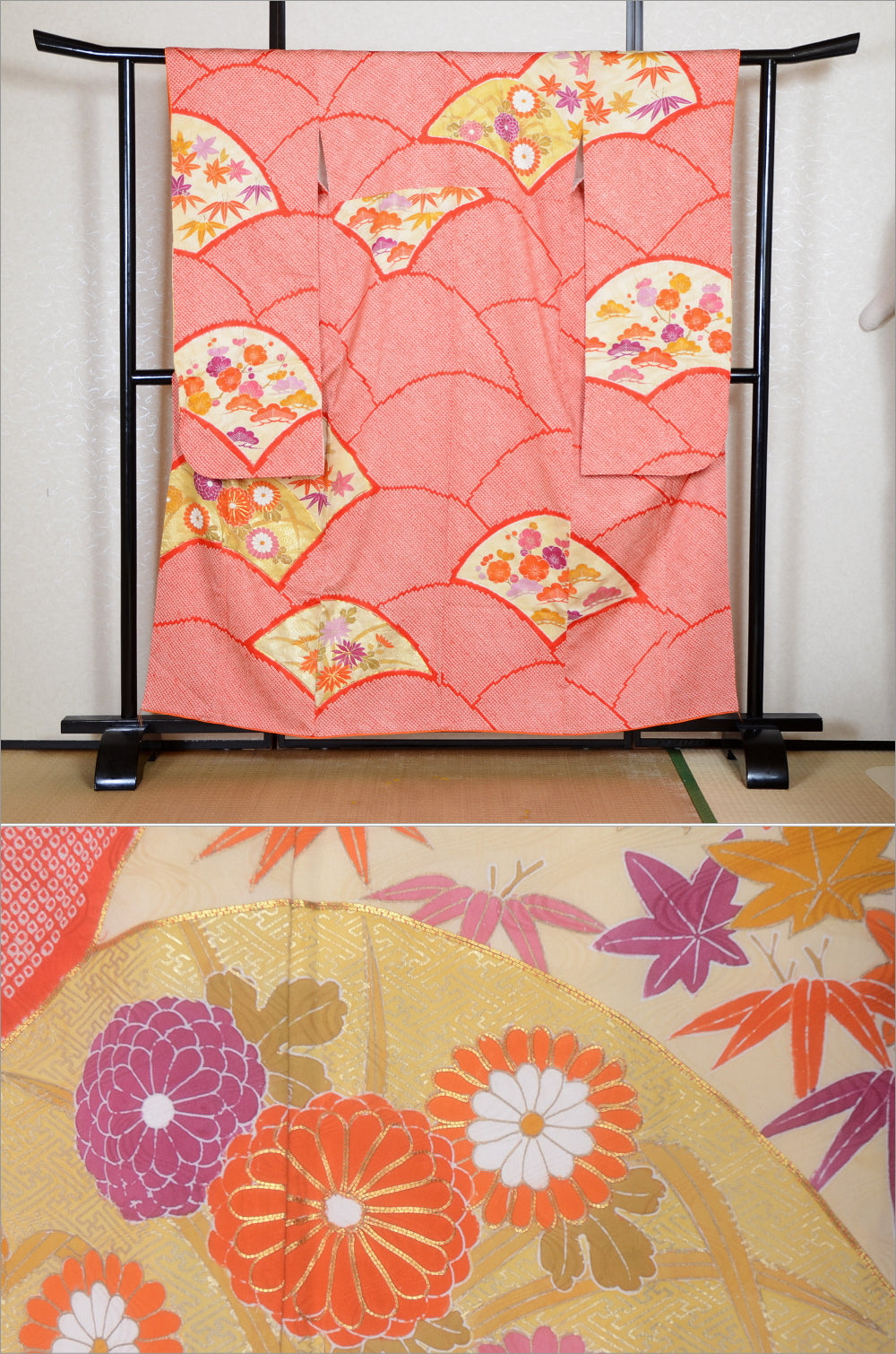 Long-sleeved kimono / Furisode / FK#2-165