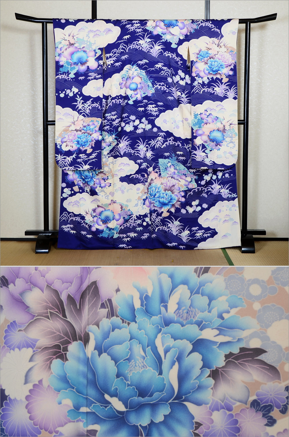 Long-sleeved kimono / Furisode / FK#2-368