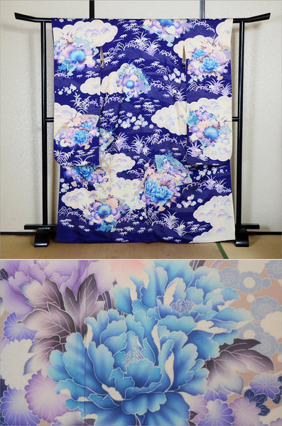Long-sleeved kimono / Furisode / FK#2-368