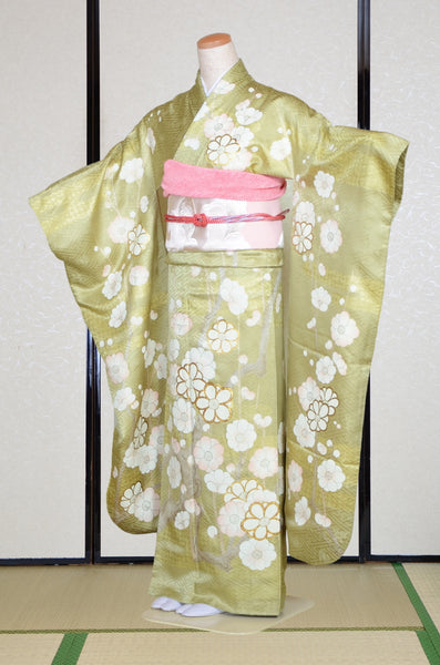 Long-sleeved kimono 6 items set / Furisode / FK#2-215