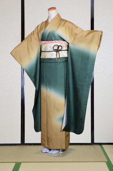 Long-sleeved kimono 6 items set / Furisode / FK#1-948