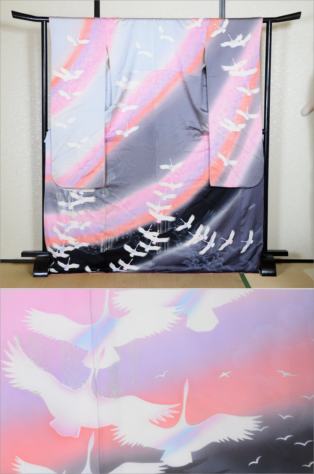 Long-sleeved kimono / Furisode / FK#2-168