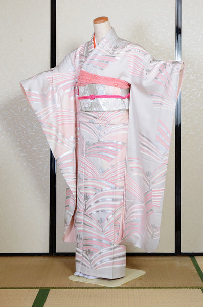 Long-sleeved kimono 6 items set / Furisode / FK#2-312