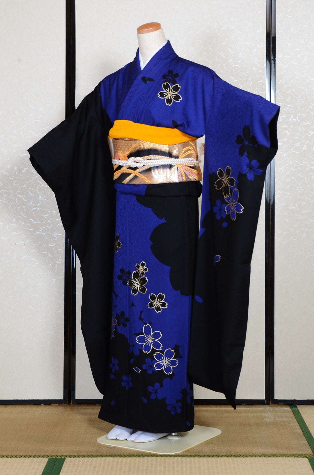 Long-sleeved kimono 6 items set / Furisode / FK#2-291