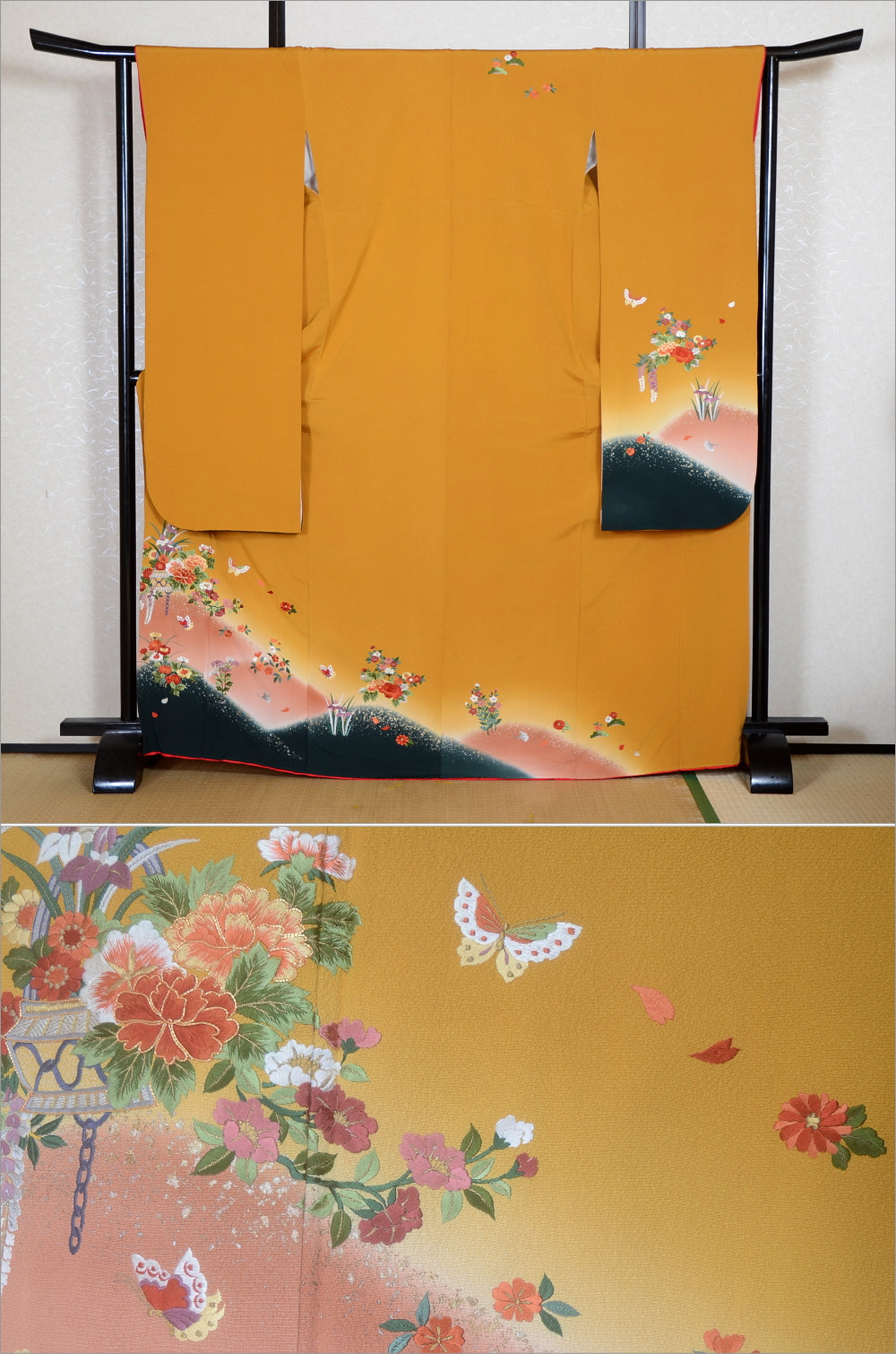 Long-sleeved kimono / Furisode / FK#2-191