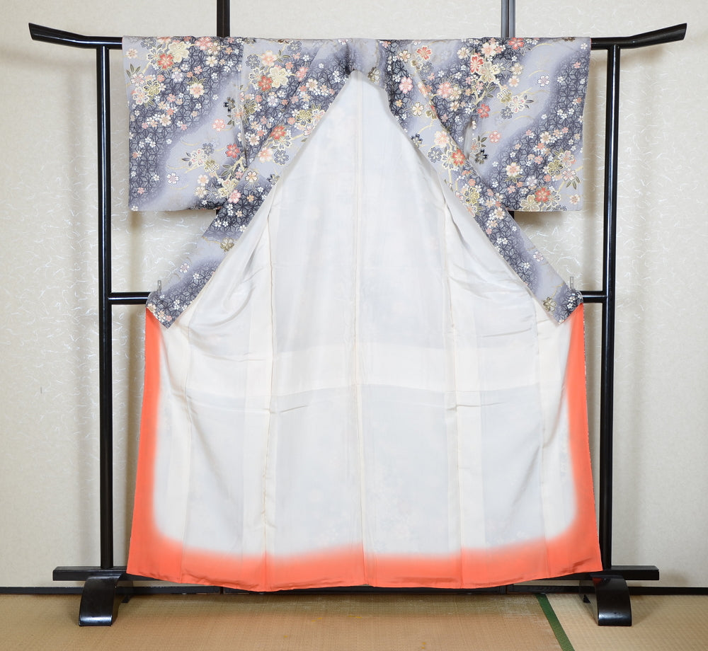 Japanese kimono 4 items set / SK #1-829