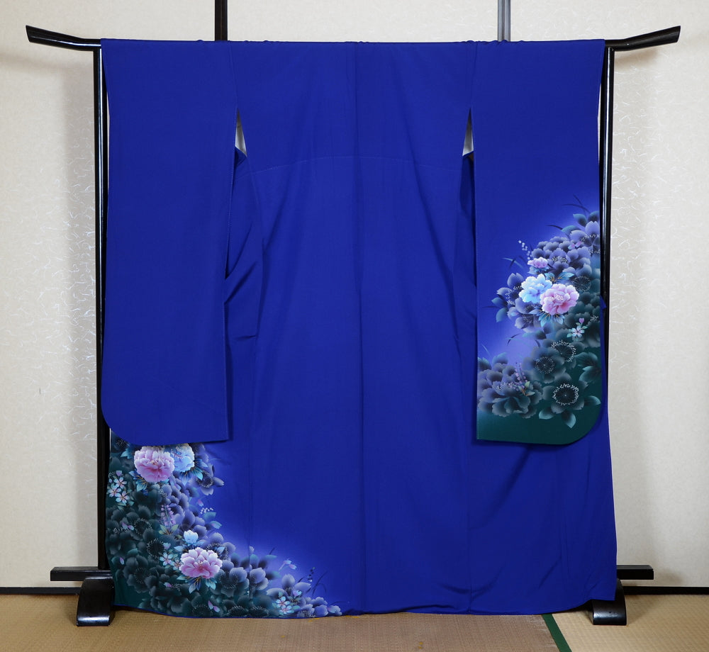 Long-sleeved kimono 6 items set / Furisode / FK#2-227