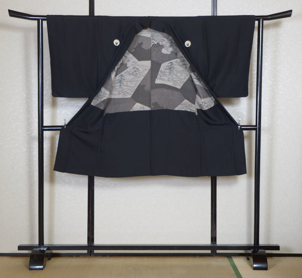Jacket, kimono, hakama set / JKH #1-528