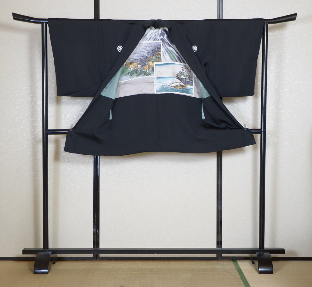 Jacket, kimono, hakama set / JKH #1-431