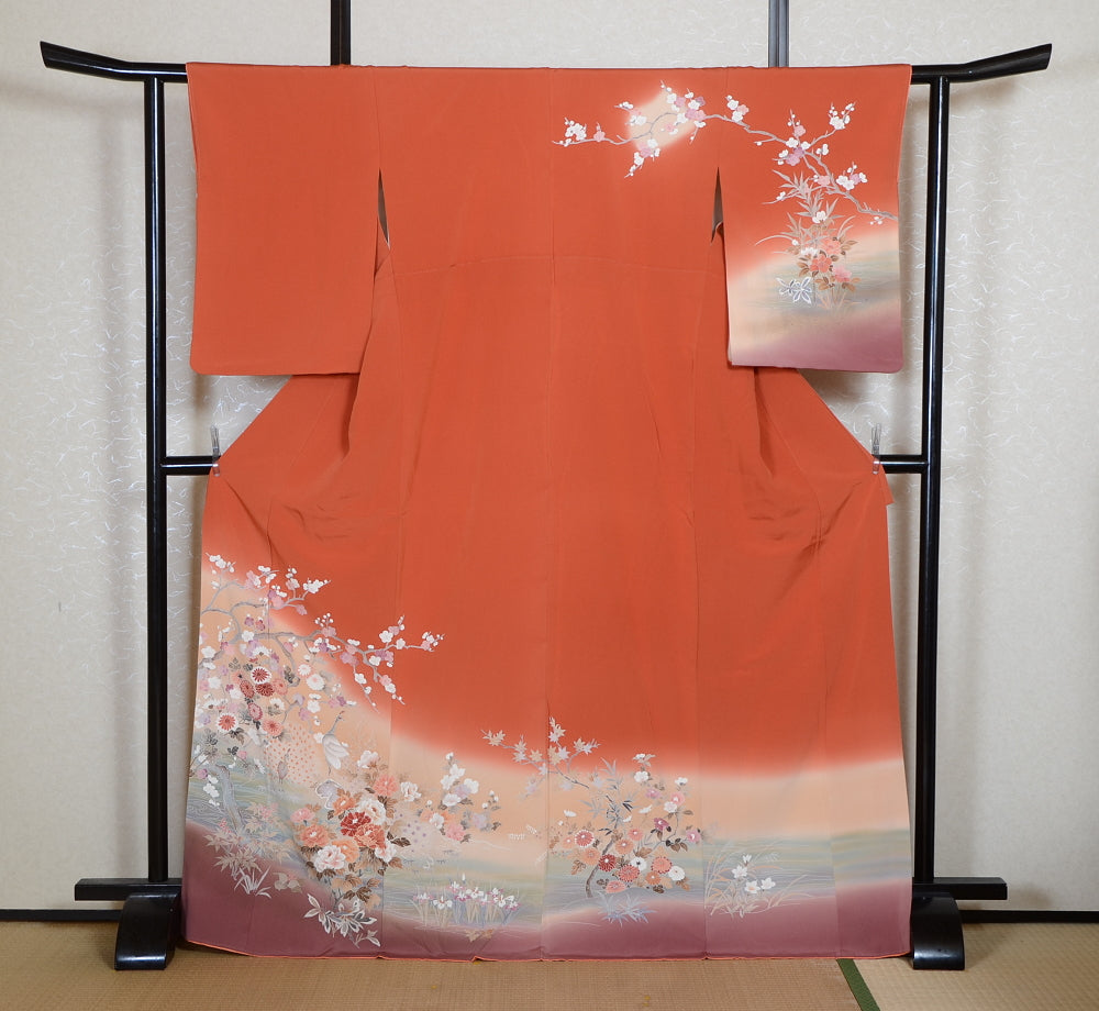 Japanese kimono 6 items set / TK #2-394