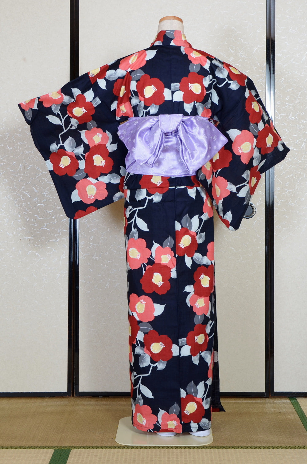 Soft heko obi belt / Light purple