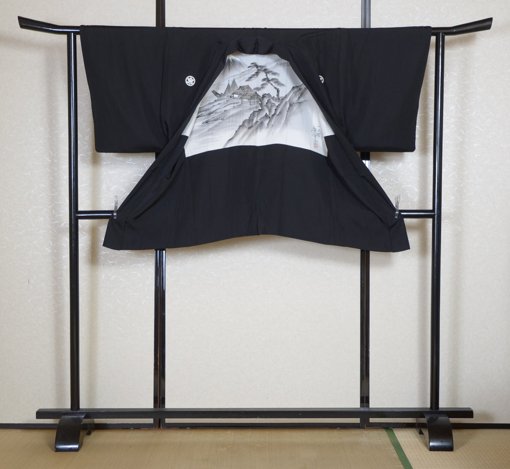 Jacket, kimono, hakama set / JKH #1-477