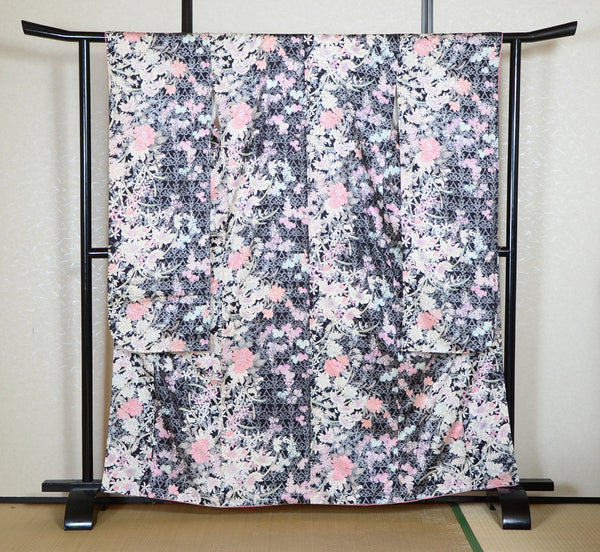 Long-sleeved kimono 6 items set / Furisode / FK#2-122