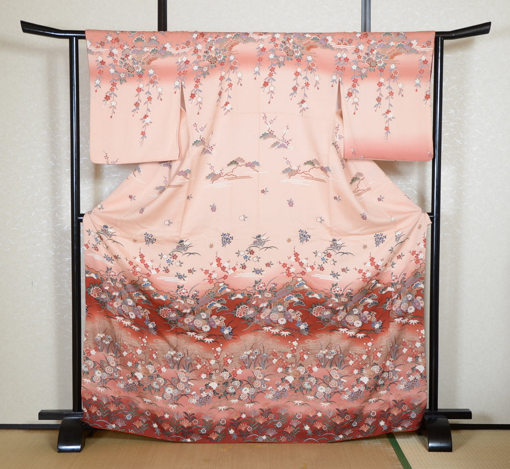 Japanese kimono 6 items set / TK #2-439