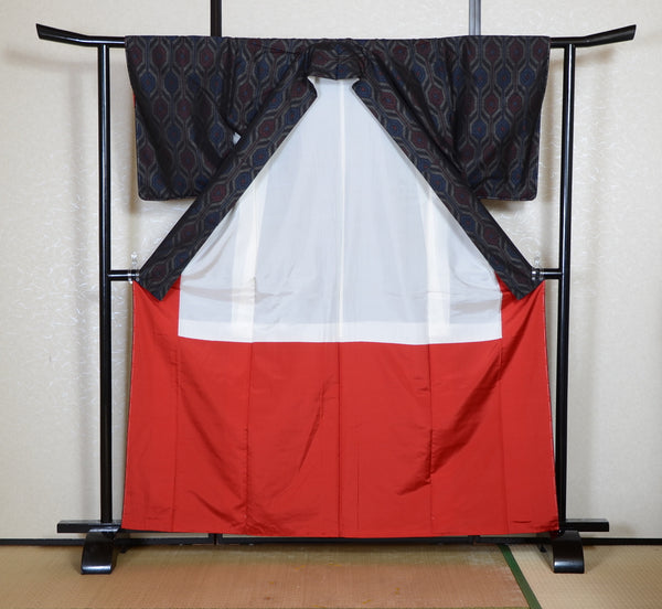 Japanese kimono 4 items set / SK #1-879