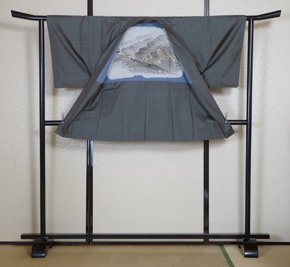 Jacket, kimono, hakama set / JKH #1-487