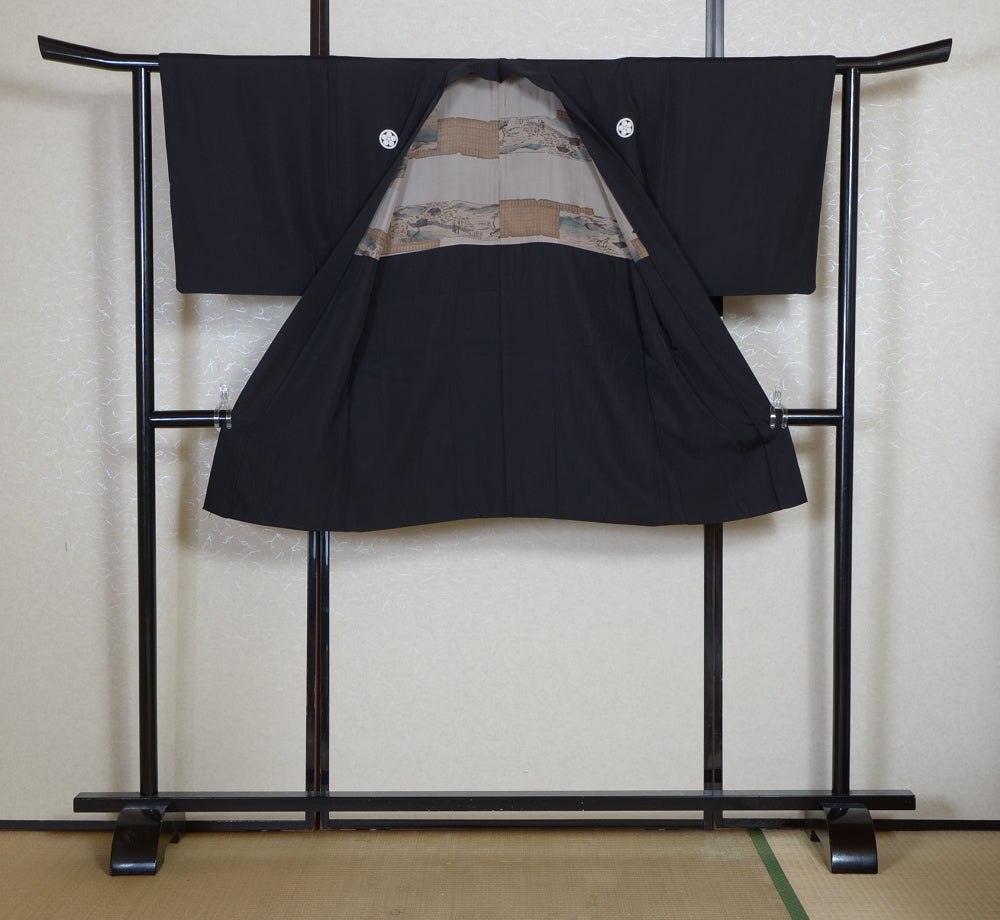 Jacket, kimono, hakama set / JKH #1-556