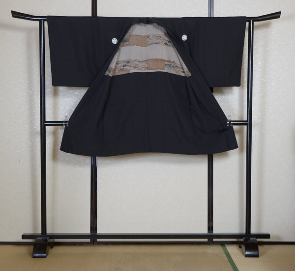 Jacket, kimono, hakama set / JKH #1-556