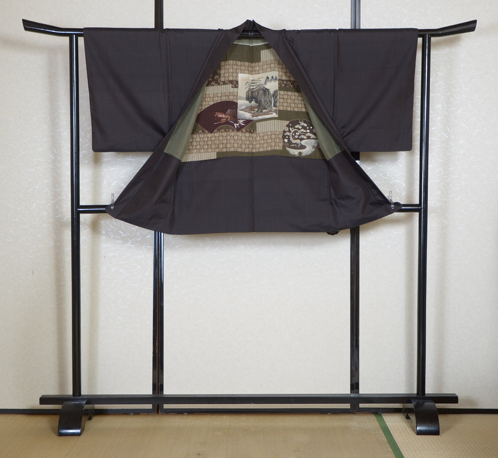 Jacket, kimono, hakama set / JKH #1-449