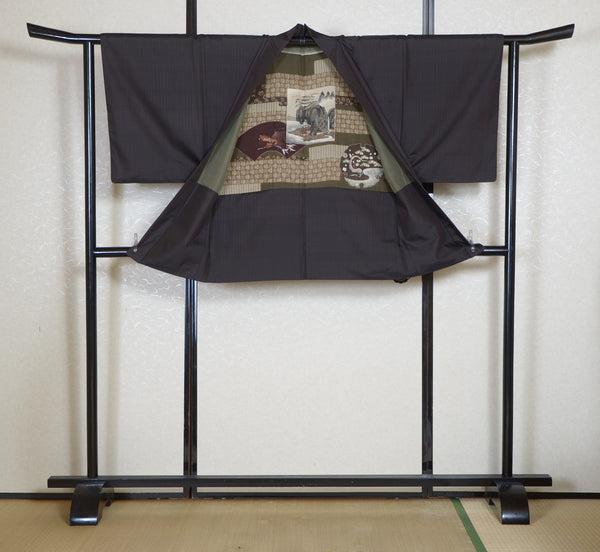 Jacket, kimono, hakama set / JKH #1-449