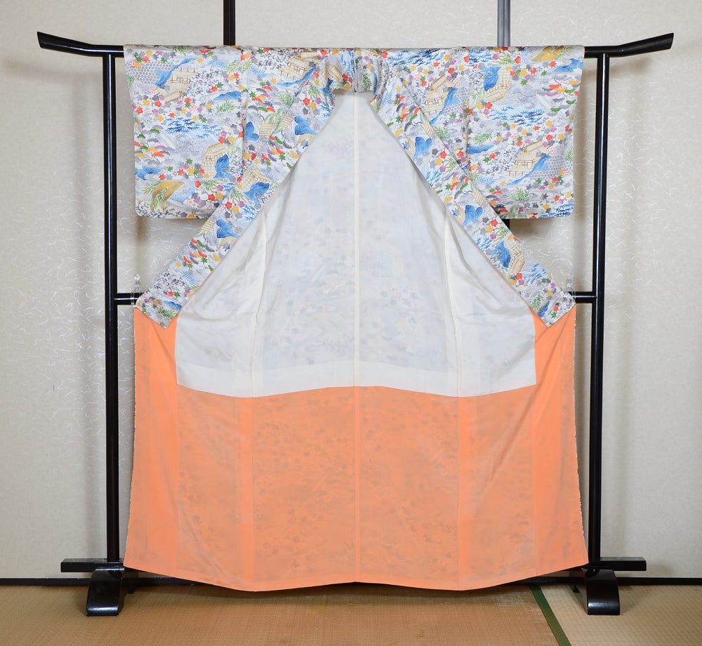 Japanese kimono 4 items set / SK #1-877