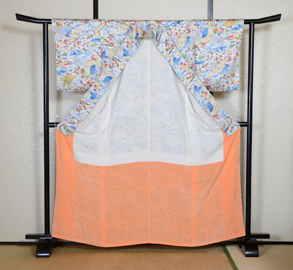 Japanese kimono 4 items set / SK #1-877