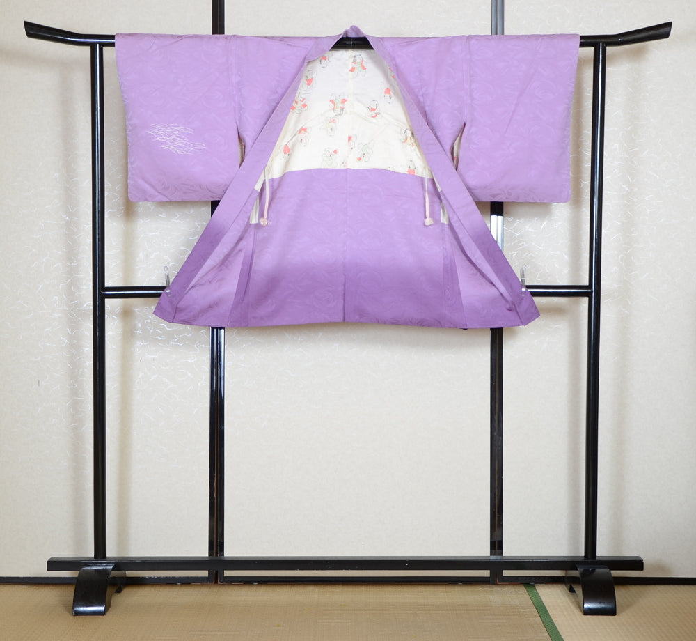 Japanese kimono & jacket 5 items set / SK #1-798