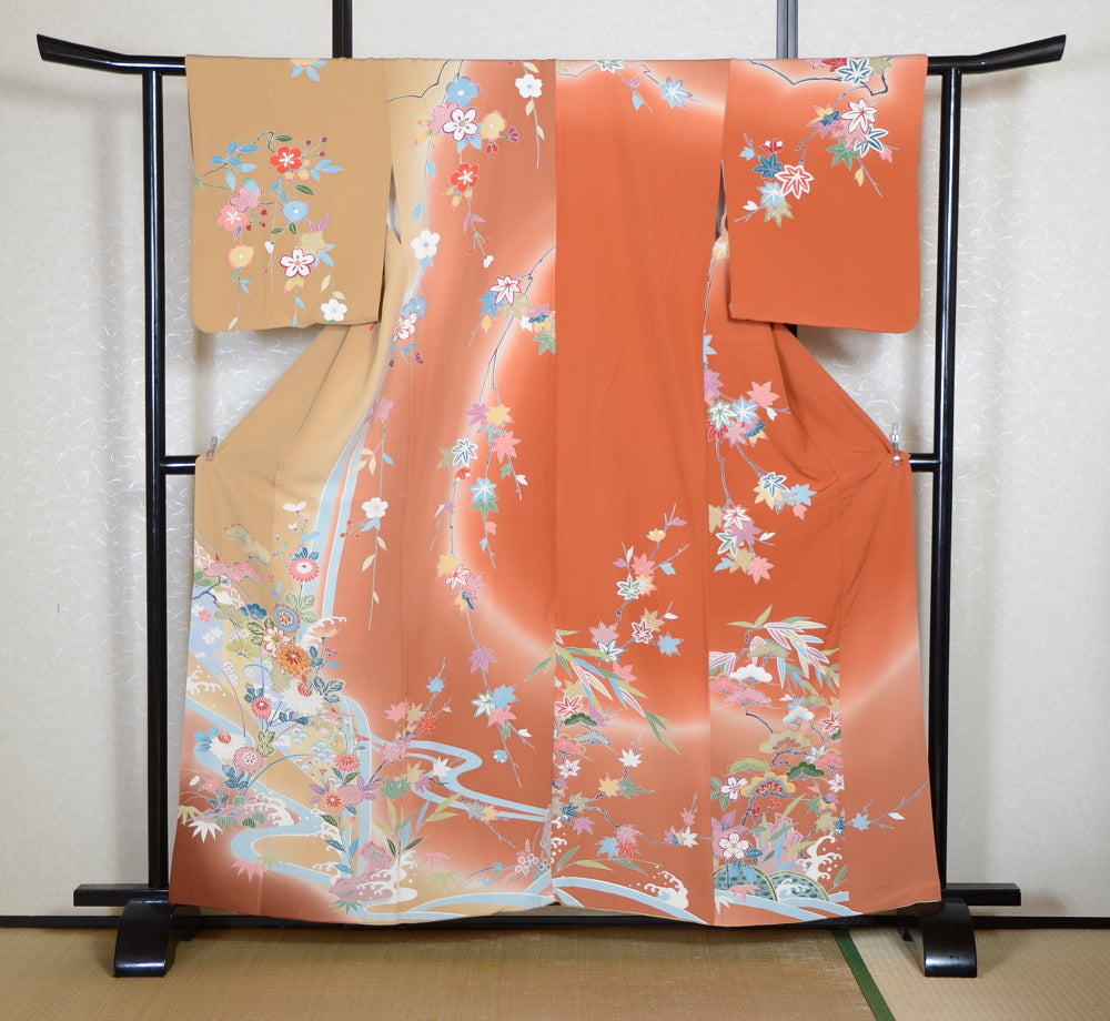 Japanese kimono 6 items set / TK #2-373