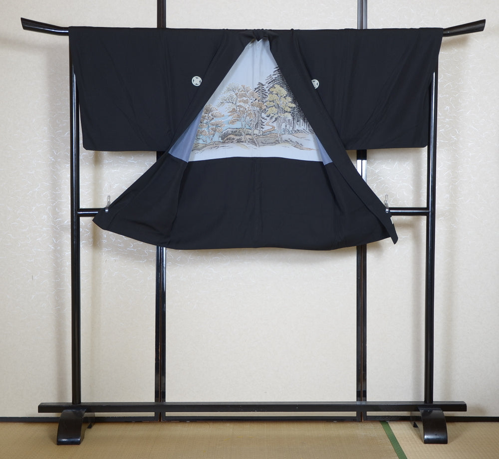 Jacket, kimono, hakama set / JKH #1-309